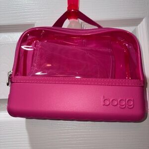 Women's Pink Toiletry/makeup bag